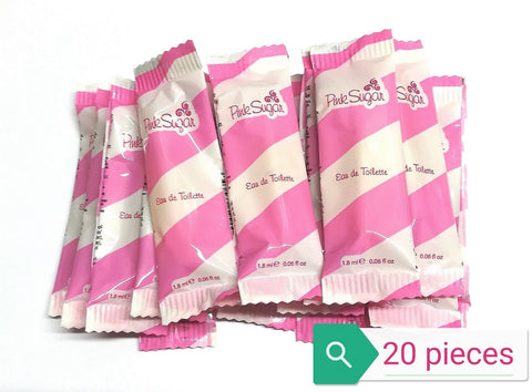20 pieces Aquolina Pink sugar Eau De Toilette Vial 0.06oz / 1.8ml (each)