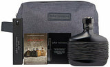 John Varvatos Dark Rebel Gift Set (4.2oz/125ml EDT+Travel Spray 17ml+1.5 ml+Bag)