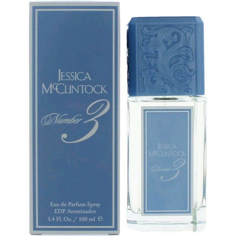 Number 3 JMC Jessica Mcclintock 3.4 oz 100 ml EDP Eau De Parfum No 3 Spray New