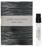 John Varvatos Dark Rebel Gift Set (4.2oz/125ml EDT+Travel Spray 17ml+1.5 ml+Bag)